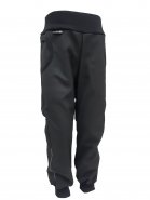 Dan-de-lion softshellové kalhoty zimní- černé