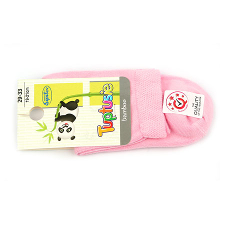 TupTusie dětské bambusové ponožky růžové
