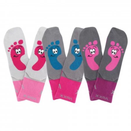 Voxx dětské ponožky bavlněné set holka Barefootik