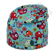 RDX dětská bavlněná čepice 141 tyrkysová