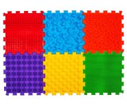 Ortek masážní ortopedická podložka Puzzle Námořní - 6 dílů