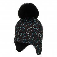 RDX dětská zimní čepice 4038 modrá