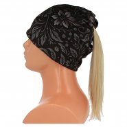 RDX dětská polyesterová čepice 4046 černá