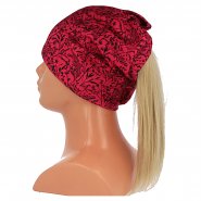 RDX dětská polyesterová čepice 4048 červená