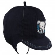 RDX dětská letní čepice 7546 tm. modrá