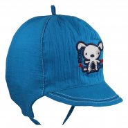 RDX dětská letní čepice 7546 tyrkysová