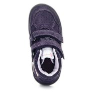 Lurchi celoroční dětská obuv 84L0013014 blackberry Jarven Barefoot-Tex