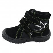 Jas-Tex celoroční dětská obuv T1016 Černá