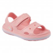 Coqui dětské boty do vody 8861 Baby pink rainbow Yogi