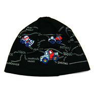 RDX dětská bavlněná čepice 1456 černá