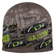 RDX dětská funkční čepice F1647 zelená auta