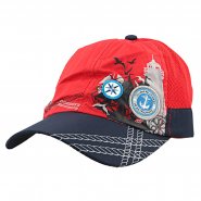 RDX dětská letní kšiltovka D174 červená
