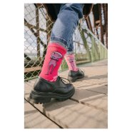 Boma dětské ponožky bavlněné holka Lichožrouti růžové