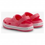 Coqui dětské boty do vody 6423 new rouge/khaki grey Lindo