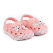 Coqui dětské boty do vody Lindo 6423-455-6200 Baby Pink Rainbow + Amulet