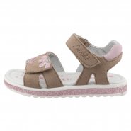 Lurchi dětské sandály 95L0043006 Candy beige