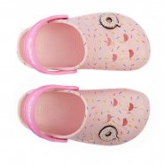 Coqui dětské boty do vody 8701 Candypink/Dk. pink donut+amulet Little Frog