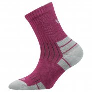 Dětské ponožky bambusové holka Belkinik vínová