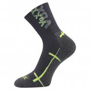 Dětské ponožky polofroté kluk Wallík tm. šedá