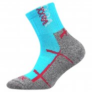 Dětské ponožky polofroté holka Wallík tyrkysová