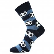 Dětské ponožky bavlněné kluk Arnold pruhované míče