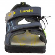 Lurchi dětské sandály 74L1303003 Navy-steel Kodo