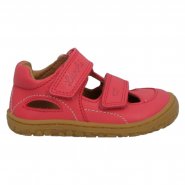Lurchi dětské sandály 74L4083002 fuxia Nando Barefoot