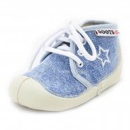 Boots4U dětské tenisky T015A Jeans světlá