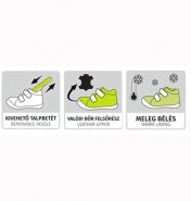 D.D.Step dětské zimní boty W056-310