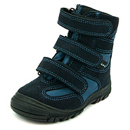 Jas-Tex dětské zimní boty T1013 Oceán modrá