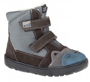 KTR dětské zimní boty 315/SOVA/KTR/BA-2 černá + jeans