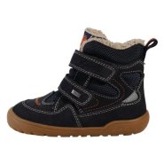 Lurchi dětská zimní obuv 84L0013019 navy Juppy bareFoot-teX