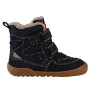 Lurchi dětská zimní obuv 84L0013019 navy Juppy bareFoot-teX