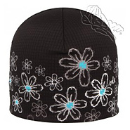 RDX dětská funkční čepice F600P černo/tyrkysová