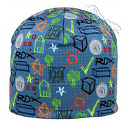 RDX dětská funkční čepice F604P modrá