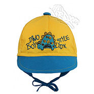 RDX dětská letní čepice 7553 žlutá