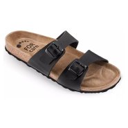 FORcare korkové pantofle 203001 černé