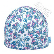 RDX dětská funkční letní čepice F544Es bílo-tyrkysová