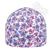 RDX dětská funkční čepice F542E bílo-fialová