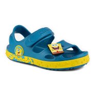 Coqui dětské boty do vody Yogi 8862-651-4753 Ocean Blue/Sb. Yellow  Sb Spongebob+Amulet