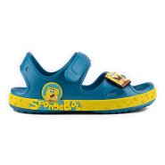 Coqui dětské boty do vody Yogi 8862-651-4753 Ocean Blue/Sb. Yellow  Sb Spongebob+Amulet