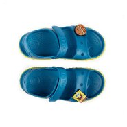 Coqui dětské boty do vody Yogi 8862-651-4753 Ocean Blue/Sb. Yellow  Sb Spongebob+Amulet