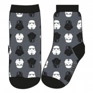 Disney dětské licenční ponožky Star Wars černá