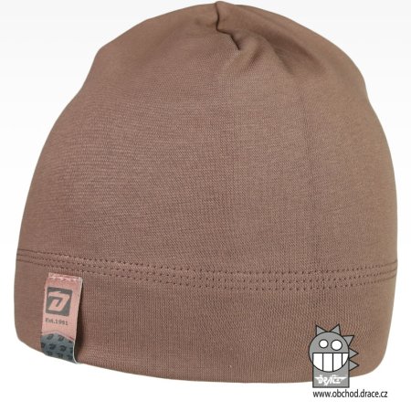 Dráče dětská bavlněná čepice Alan 15 - hnědofialová