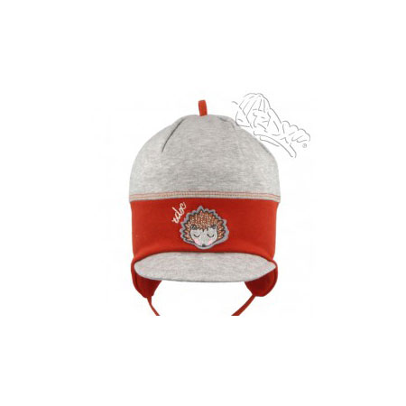 RDX dětská bavlněná čepice 0211 oranžová