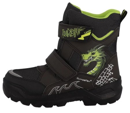 Lurchi dětské zimní boty 63L1033033 Kay-Sympatex black