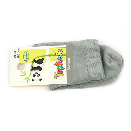 TupTusie dětské bambusové ponožky šedé
