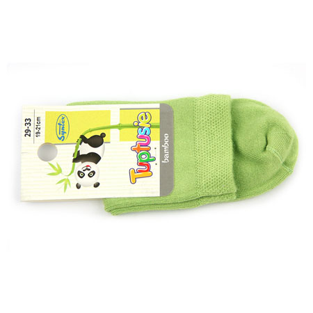 TupTusie dětské bambusové ponožky zelené