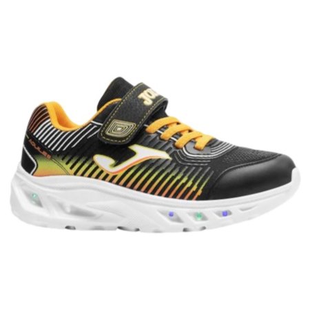 Joma dětské blikací tenisky AQUILES JR 22601 BLACK