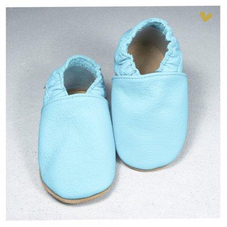 baBice shoes capáčky kožené sv. modrá